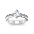 Thumbnail 4 - marquise-cut-celtic-engraved-solitaire-ring-in-white-gold-fdenr8544mqrangle5-nl-wg