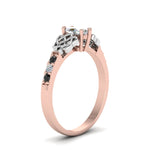 Load image into Gallery viewer, marquise-cut-celtic-ring-with-black-diamond-in-14K-rose-gold-FDENS2255MQRGBLACKANGLE2-NL-RG_fa89c27e-88e9-42ba-afc5-8e3342b443cc
