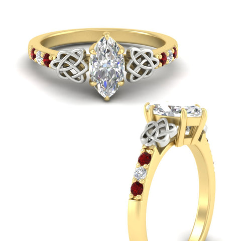 marquise-cut-celtic-ruby-two-tone-engagement-ring-in-yellow-gold-fdens2255mqrgrudrangle3-nl-yg.jpg