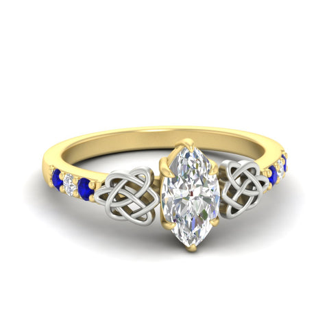 marquise-cut-celtic-sapphire-two-tone-engagement-ring-in-yellow-gold-fdens2255mqrgsablsleep-nl-yg.jpg