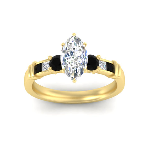 marquise-cut-channel-bar-set-black-diamond-engagement-ring-in-yellow-gold-fdens286mqrgblackangle5-nl-yg.jpg