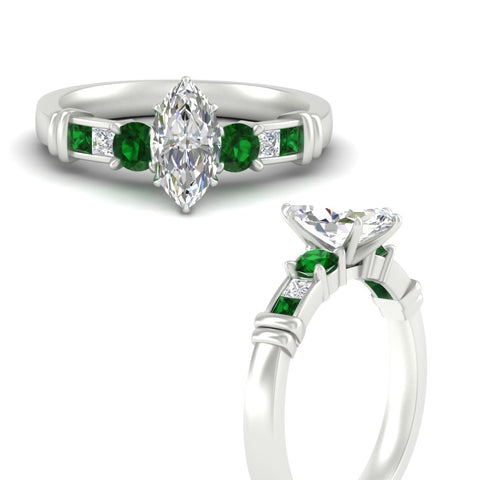 marquise-cut-channel-bar-set-emerald-engagement-ring-in-white-gold-fdens286mqrgemgrangle3-nl-wg.jpg