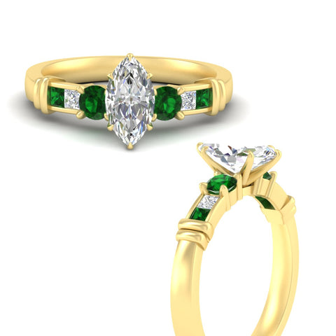 marquise-cut-channel-bar-set-emerald-engagement-ring-in-yellow-gold-fdens286mqrgemgrangle3-nl-yg.jpg