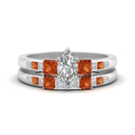 Load image into Gallery viewer, marquise-cut-channel-three-stone-diamond-engagement-ring-with-orange-sapphire-in-white-gold-FDENS205MQGSAOR-NL-WG.jpg

