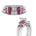 Load image into Gallery viewer, marquise-cut-channel-three-stone-diamond-engagement-ring-with-pink-sapphire-in-white-gold-FDENS205MQGSADRPI-NL-WG.jpg
