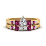 Load image into Gallery viewer, marquise-cut-channel-three-stone-diamond-engagement-ring-with-pink-sapphire-in-yellow-gold-FDENS205MQGSADRPI-NL-YG.jpg