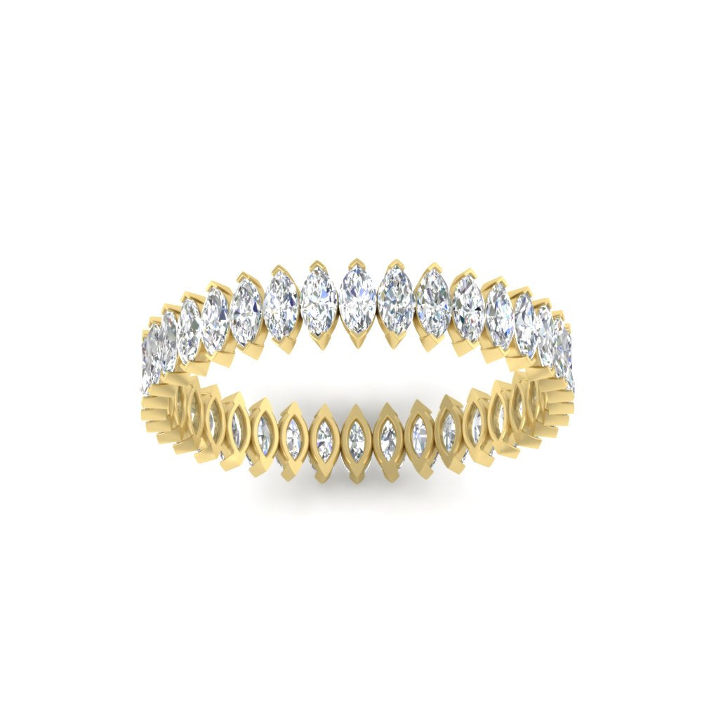 marquise-cut-diamond-eternity-wedding-band-in-yellow-gold-FDEWB11257MQ-1.00CT-NL-YG