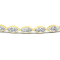 Thumbnail 7 - marquise-cut-diamond-gold-tennis-bracelet-in-yellow-gold-fdbrc11563angle5-nl-yg