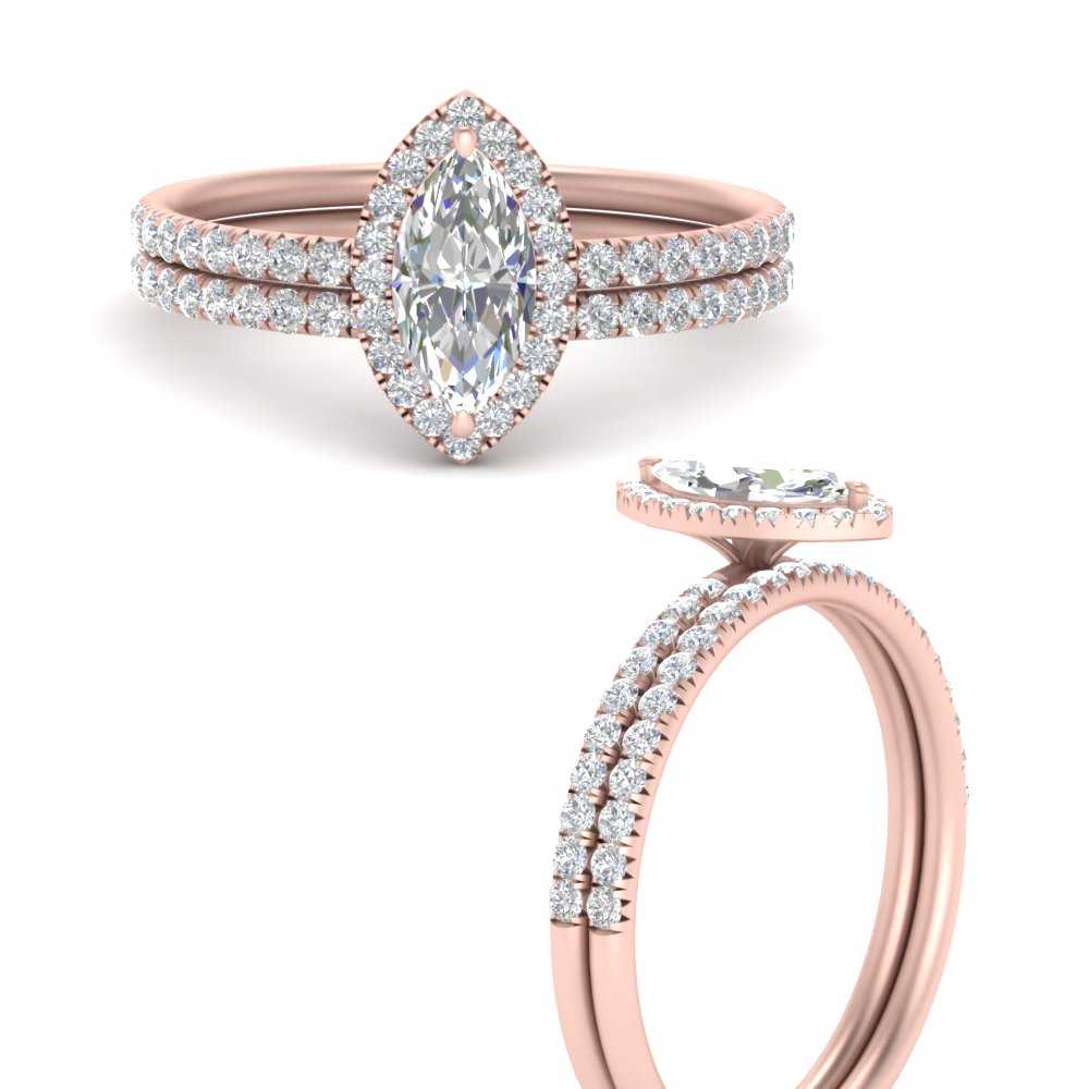 marquise-cut-diamond-halo-wedding-ring-set-in-rose-gold-FD8523MQ-NL-RG