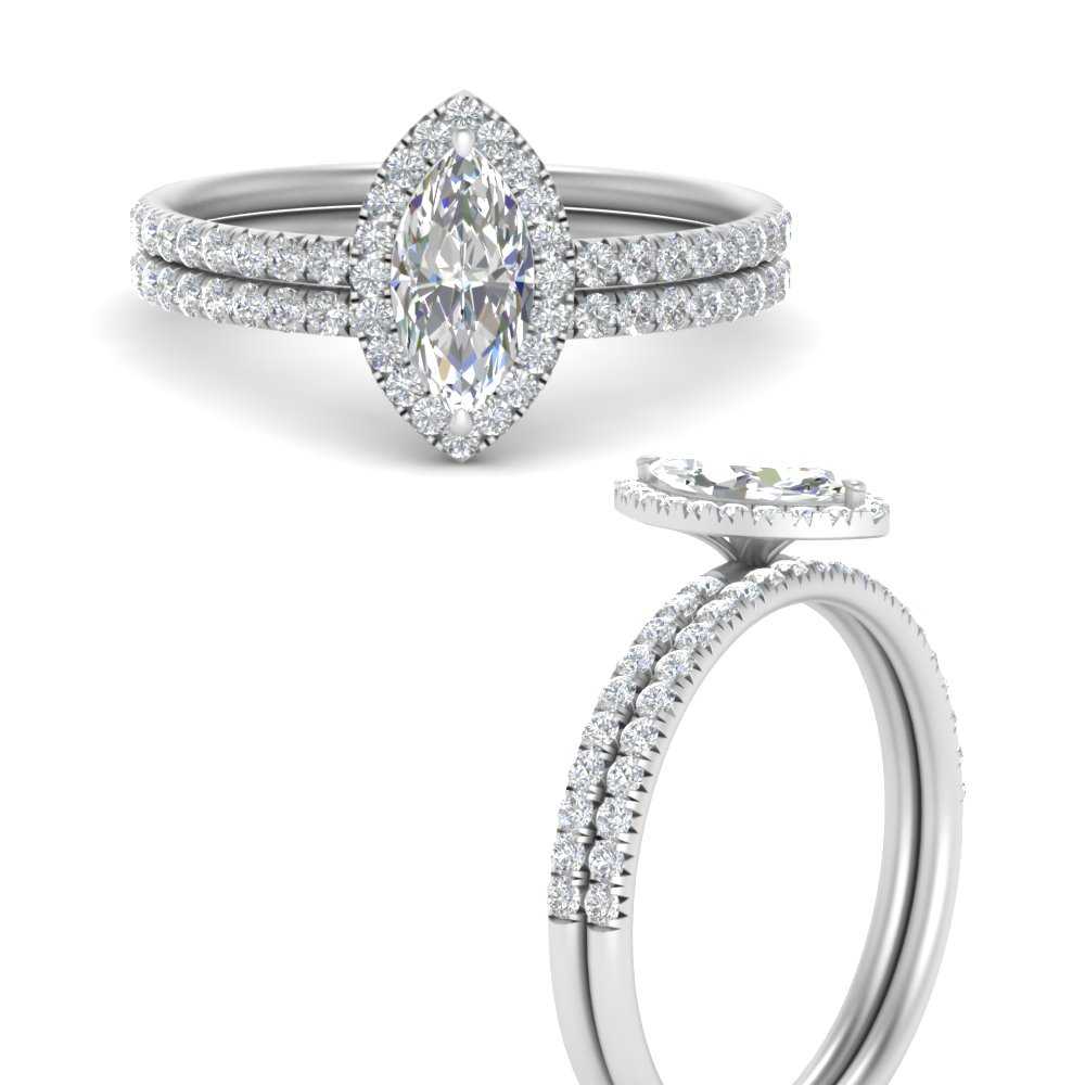 marquise-cut-diamond-halo-wedding-ring-set-in-white-gold-FD8523MQ-NL-WG