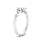 Load image into Gallery viewer, marquise-cut-diamond-ring-with-tapered-baguettes-in-FD10590MQRANGLE3-NL-WG
