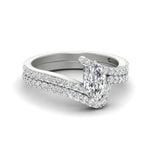 Load image into Gallery viewer, marquise-cut-diamond-wedding-ring-set-in-FDENS3007MQ-NL-WG
