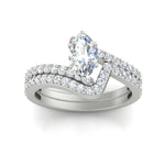 Load image into Gallery viewer, marquise-cut-diamond-wedding-ring-set-in-FDENS3007MQ-NL-WG
