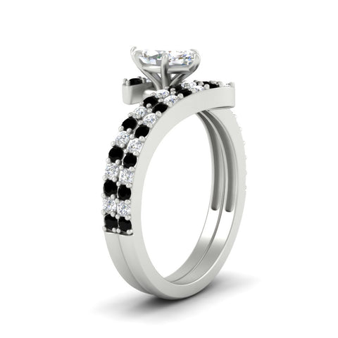 marquise-cut-diamond-wedding-ring-set-with-black-diamond-in-FDENS3007MQGBLACK-NL-WG