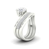 Load image into Gallery viewer, marquise-cut-dual-bands-with-wave-solitaire-ring-in-white-gold-fdens11566mq-nl-wg-w3.jpg