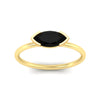 Load image into Gallery viewer, marquise-cut-east-west-black-diamond-ring-in-yellow-gold-fdenr11664mqgblackangle5-nl-yg.jpg