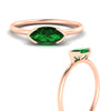 Load image into Gallery viewer, marquise-cut-east-west-emerald-ring-in-rose-gold-fdenr11664mqgemgrangle3-nl-rg.jpg