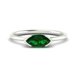 Load image into Gallery viewer, marquise-cut-east-west-emerald-ring-in-white-gold-fdenr11664mqgemgrsleep-nl-wg.jpg