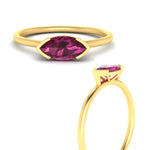 Load image into Gallery viewer, marquise-cut-east-west-pink-sapphire-ring-in-yellow-gold-fdenr11664mqgsadrpiangle3-nl-yg.jpg