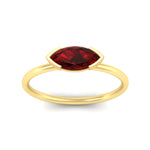 Load image into Gallery viewer, marquise-cut-east-west-ruby-ring-in-yellow-gold-fdenr11664mqgrudrangle5-nl-yg.jpg