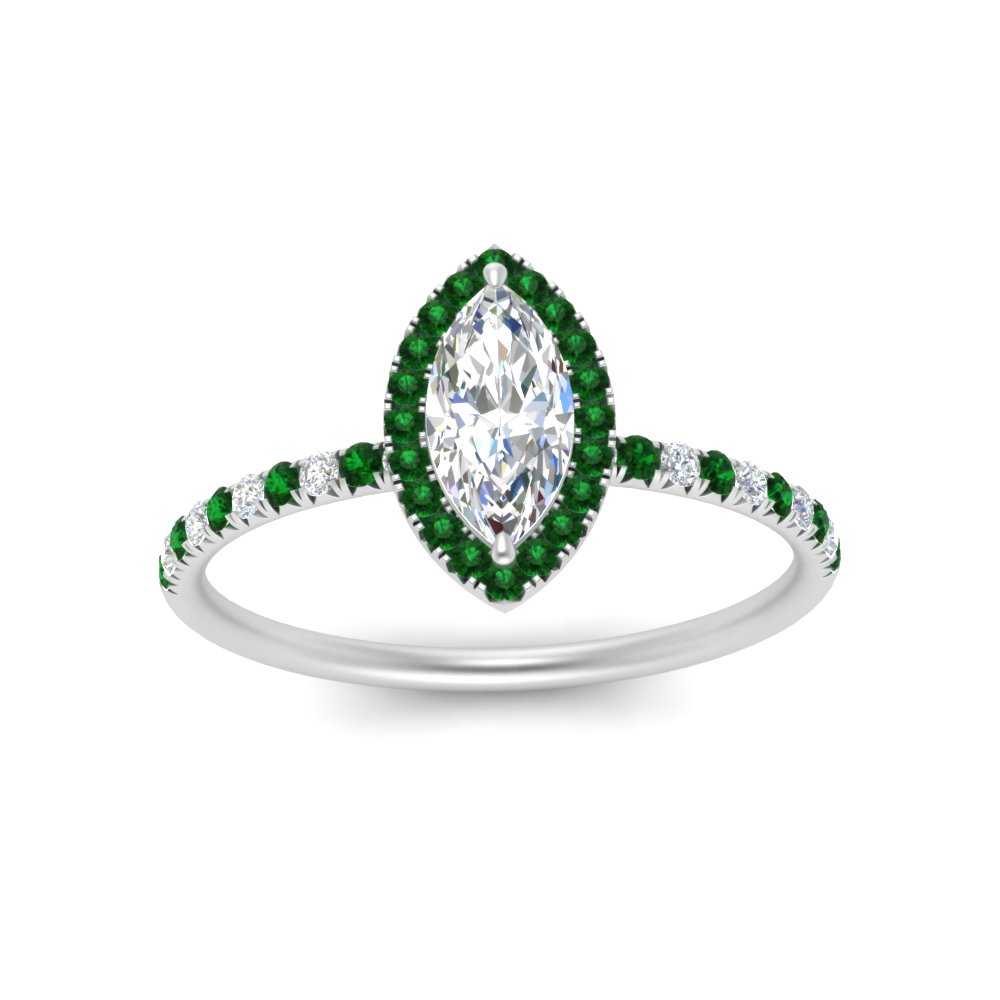 marquise-cut-emerald-halo-petite-engagement-ring-in-white-gold-FD8523MQRGEMGRANGLE3-NL-WG
