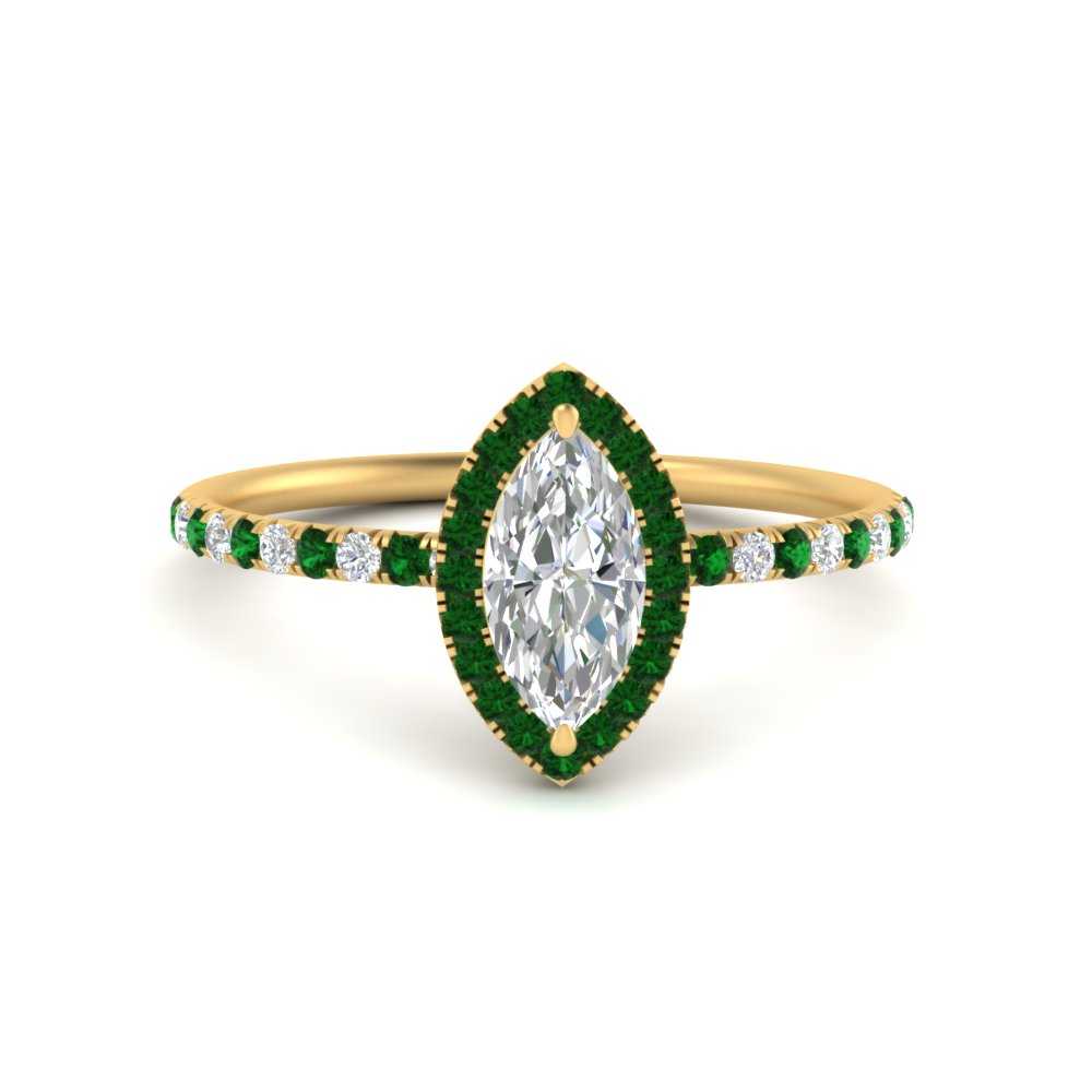 marquise-cut-emerald-halo-petite-engagement-ring-in-yellow-gold-FD8523MQRGEMGRANGLE3-NL-YG