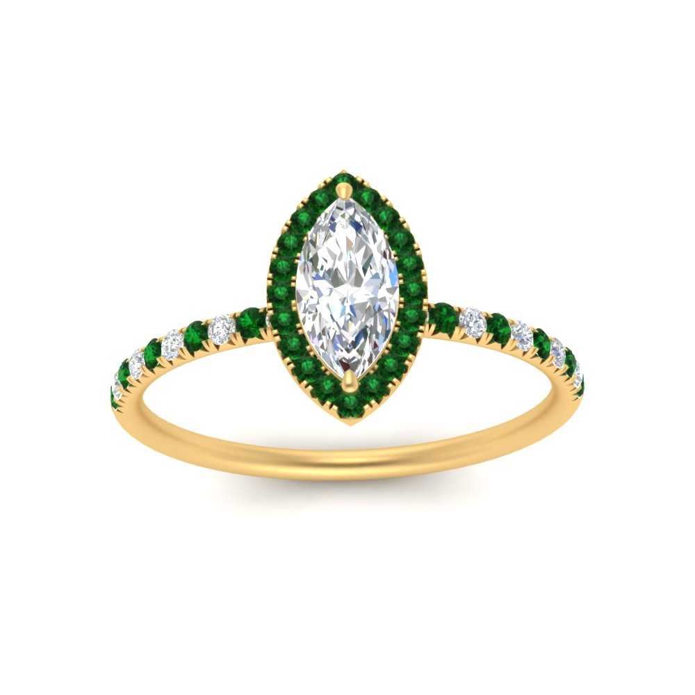 marquise-cut-emerald-halo-petite-engagement-ring-in-yellow-gold-FD8523MQRGEMGRANGLE3-NL-YG