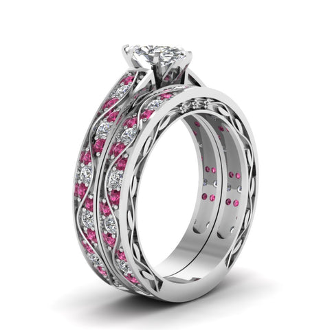 marquise-cut-filigree-ring-with-matching-band-with-pink-sapphire-in-white-gold-FDENS3543MQGSADRPIANGLE2-NL-WG