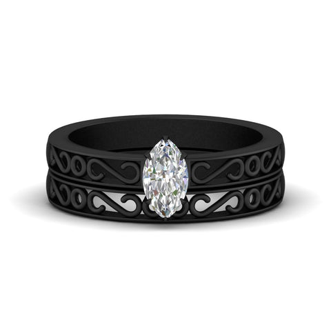 marquise-cut-filigree-single-stone-diamond-wedding-ring-set-in-black-gold-FDENS3289MQ-NL-BG.jpg?v=1763371066