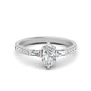 Load image into Gallery viewer, Delicate Antique Pave Marquise Cut Diamond Ring