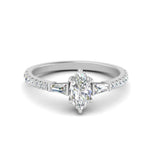 Load image into Gallery viewer, Delicate Antique Pave Marquise Cut Diamond Ring
