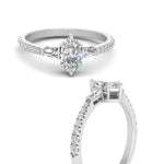 Load image into Gallery viewer, Delicate Antique Pave Marquise Cut Diamond Ring
