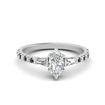 Load image into Gallery viewer, Delicate Antique Pave Marquise Cut Diamond Ring
