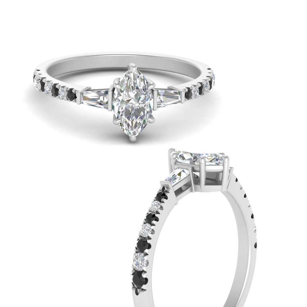 Delicate Antique Pave Marquise Cut Diamond Ring