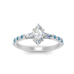 Load image into Gallery viewer, Delicate Antique Pave Marquise Cut Diamond Ring
