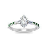 Load image into Gallery viewer, Delicate Antique Pave Marquise Cut Diamond Ring
