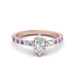 Load image into Gallery viewer, Delicate Antique Pave Marquise Engagement Ring