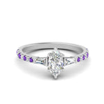 Load image into Gallery viewer, Delicate Antique Pave Marquise Engagement Ring