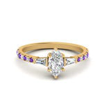 Load image into Gallery viewer, Delicate Antique Pave Marquise Engagement Ring