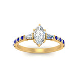 Load image into Gallery viewer, Delicate Antique Pave Marquise Engagement Ring