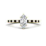 Load image into Gallery viewer, marquise-cut-french-pave-black-diamond-engagement-ring-in-yellow-gold-FD11408MQRGBLACK-NL-YG_2aad69ee-9f4b-411e-8de0-d5f6445697d4?v=1762849858
