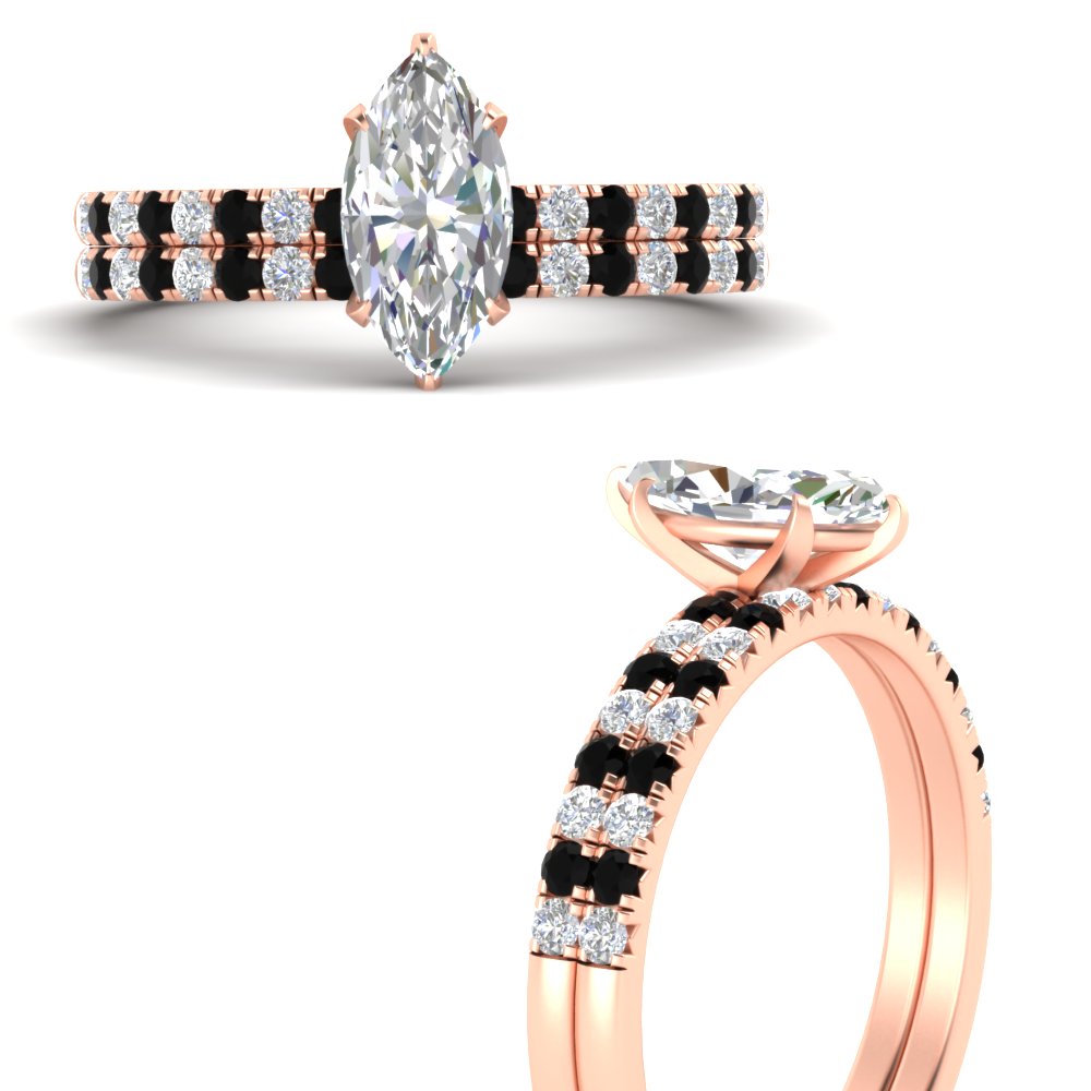 marquise-cut-french-pave-black-diamond-wedding-ring-set-in-rose-gold-FD11408MQGBLACKANGLE3-NL-RG?v=1763104275