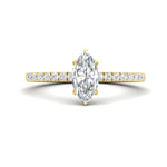 Load image into Gallery viewer, marquise-cut-french-pave-diamond-engagement-ring-in-yellow-gold-FD11408MQR-NL-YG_8e462b51-0e40-4594-8cc7-49911b4b4f17?v=1762849856
