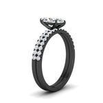 Load image into Gallery viewer, marquise-cut-french-pave-diamond-wedding-ring-set-in-black-gold-FD11408MQANGLE2-NL-BG?v=1763104274