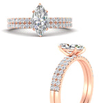 Load image into Gallery viewer, marquise-cut-french-pave-diamond-wedding-ring-set-in-rose-gold-FD11408MQANGLE3-NL-RG_13c1f1bd-f52c-416c-9410-5ea86bf3c457?v=1763104434
