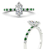 Load image into Gallery viewer, marquise-cut-french-pave-emerald-engagement-ring-in-white-gold-FD11408MQRGEMGRANGLE3-NL-WG_fe5e9324-6af4-442c-b9fa-5a0f2d9bf1e5?v=1762849759