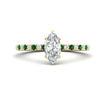 Load image into Gallery viewer, marquise-cut-french-pave-emerald-engagement-ring-in-yellow-gold-FD11408MQRGEMGR-NL-YG_77f9da3e-11d4-4df5-ba67-c2ec285387bb?v=1762849857
