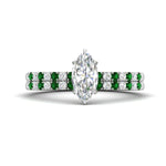 Load image into Gallery viewer, marquise-cut-french-pave-emerald-wedding-ring-set-in-white-gold-FD11408MQGEMGR-NL-WG_54d280e0-e88c-4dc4-97d0-b8adeaaaac84?v=1763104434

