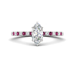 Load image into Gallery viewer, marquise-cut-french-pave-pink-sapphire-engagement-ring-in-white-gold-FD11408MQRGSADRPI-NL-WG_12c2df98-5e5f-40ec-bb51-08747a0f933b?v=1762849857
