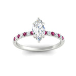 Load image into Gallery viewer, marquise-cut-french-pave-pink-sapphire-engagement-ring-in-white-gold-FD11408MQRGSADRPIANGLE5-NL-WG_3baf28c6-4821-420e-8d3e-45ec8b51efcc?v=1762849857
